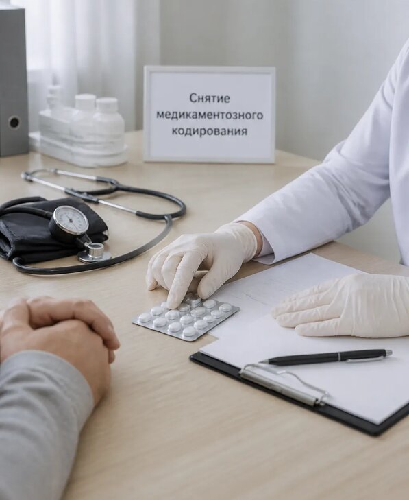 Снятие медикаментозного кодирования в Североморске от 5349 р. | Медзона